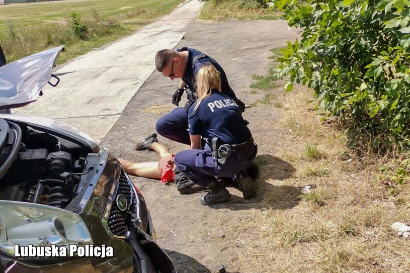 21-latek był pijany /Policja