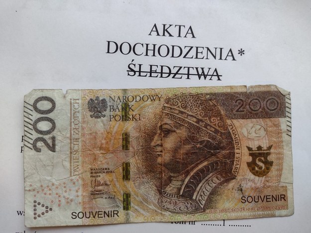 23-latek zapłacił za zakupy fałszywym banknotem /Źródło: KPP Szczecinek /