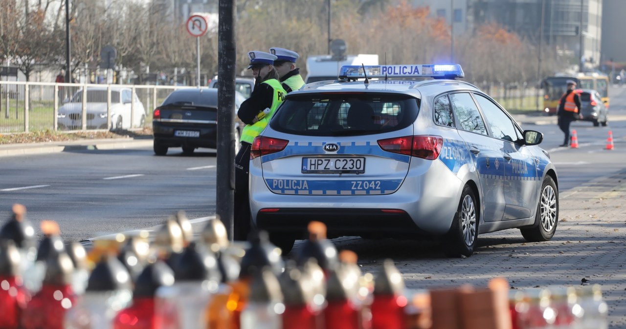 23-latek zasłabł na cmentarzu. Potrzebna była policyjne eskorta