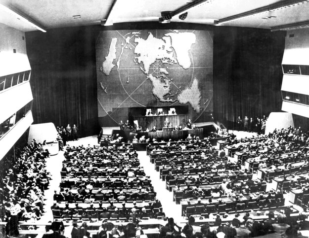 23 października 1946 r., Zgromadzenie w Nowym Jorku /AFP /AFP