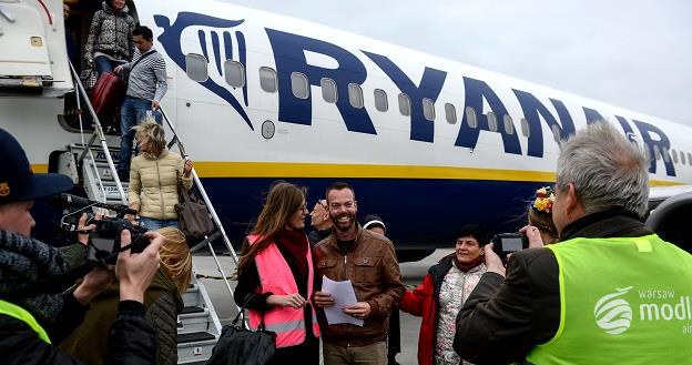 23 października na Lotnisku Warszawa/Modlin uruchomiona została baza operacyjna Ryanair /PAP