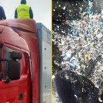 23 tony niemieckich śmieci przechwycone na autostradzie w Polsce 