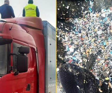 23 tony niemieckich śmieci przechwycone na autostradzie w Polsce 
