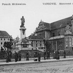 24 grudnia 1898 r. Odsłonięcie pomnika Adama Mickiewicza w Warszawie