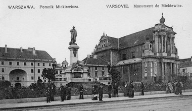 24 grudnia 1898 r. Odsłonięcie pomnika Adama Mickiewicza w Warszawie