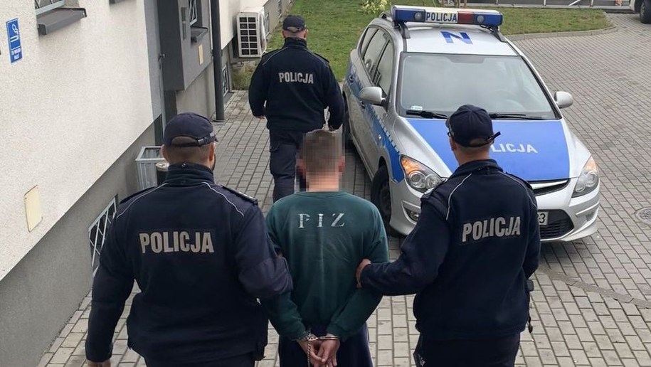 24-latek został aresztowany na trzy miesiące /Policja