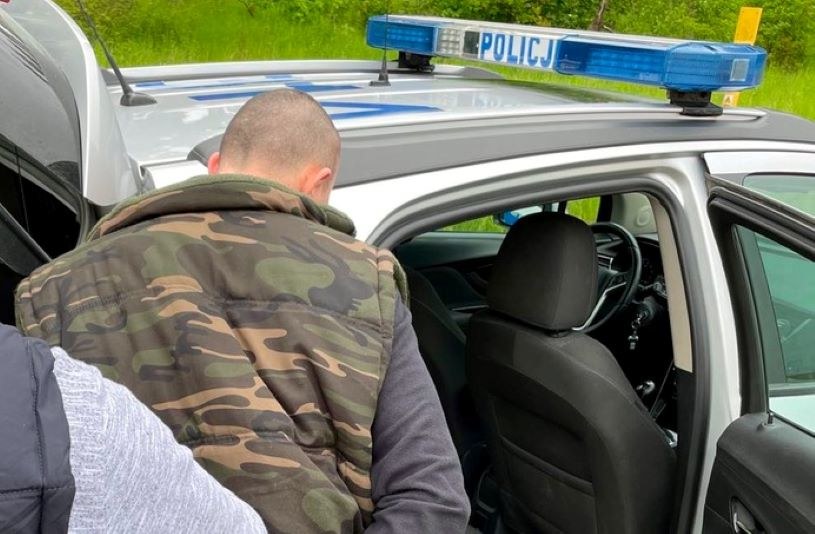 24-letni mężczyzna zaledwie dwa dni wcześniej opuścił zakład karny. /Policja Kujawsko-Pomorska /