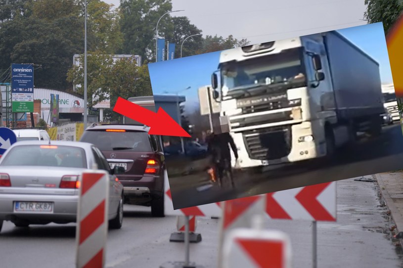 24 sekundy nagrania pokazują największe problemy polskich dróg /Przemysław Świderski /Agencja SE/East News