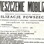 24 sierpnia 1939 r. "Cicha" mobilizacja