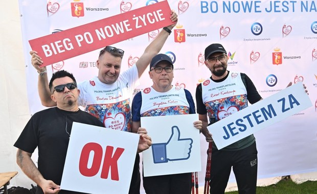 25. Bieg po Nowe Życie: Promowali transplantację i pomogli powodzianom 