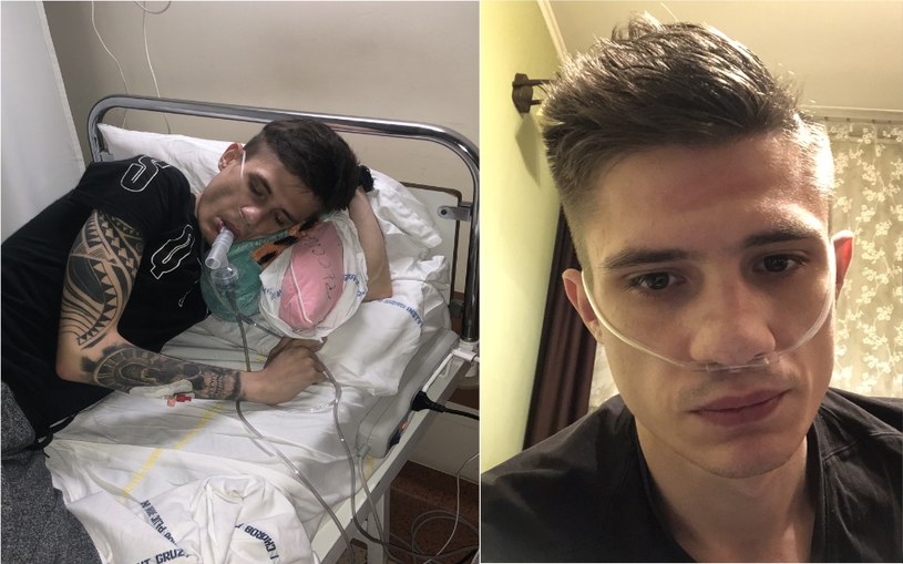 25-letni Angelo Radzikowski choruje na mukowiscydozę /pomagam.pl /archiwum prywatne