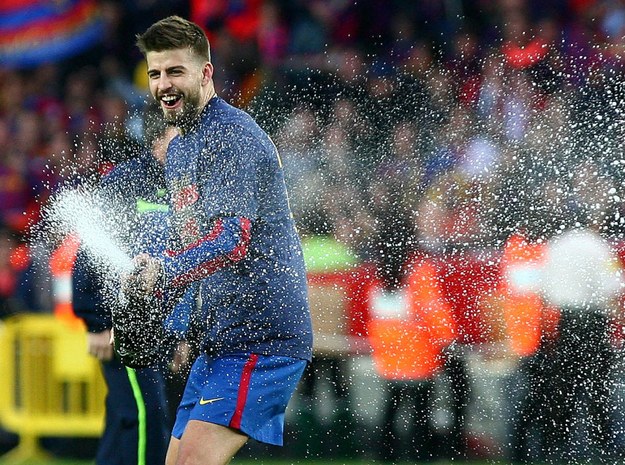 25-letni Gerard Pique w koszulce Barcy święcił swoje największe sukcesy. I z pewnością nie powiedział jeszcze ostatniego słowa! /AFP