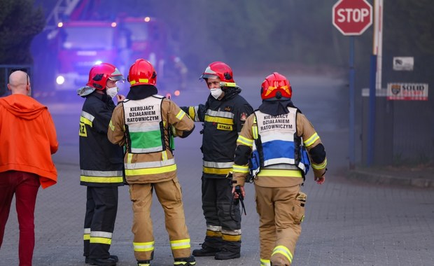 2500 hulajnóg elektrycznych w płonącej hali w Katowicach