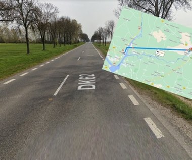 26 kilometrów bez żadnego zakrętu. Najdłuższa prosta droga w Polsce
