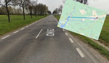 26 kilometrów bez żadnego zakrętu. Najdłuższa prosta droga w Polsce