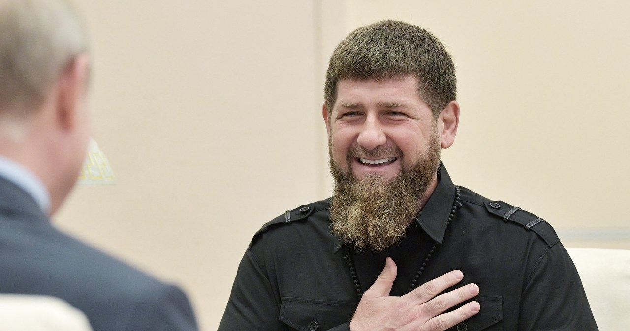 26 lutego Ramzan Kadyrow dołączył do napaści na Ukrainę u boku Władimira Putina /ALEXEY NIKOLSKY / SPUTNIK   /AFP