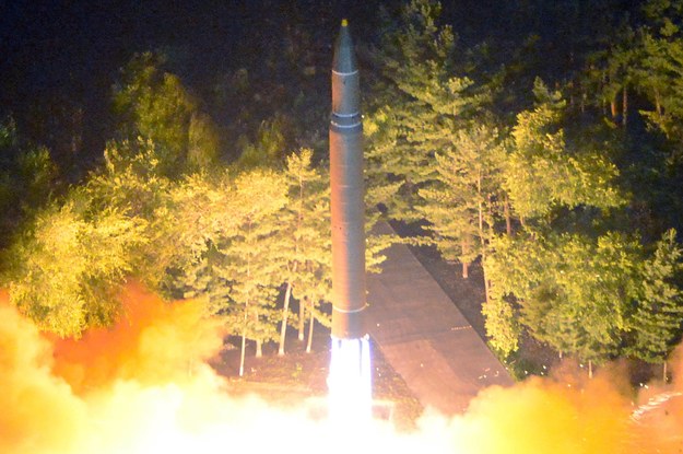 28 lipca Korea Północna przeprowadziła test międzykontynentalnego pocisku balistycznego /North Korean Central News Agency (KCNA) /PAP/EPA