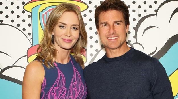 28 maja Emily Blunt i Tom Cruise zaprezentują film "Na skraju jutra" aż w trzech misatach! /Getty Images