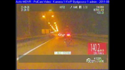 28 punktów karnych dla pirata drogowego