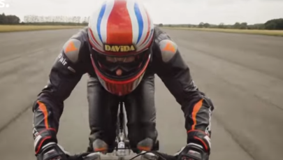 280 km/h na rowerze. Niezwykły wyczyn Brytyjczyka