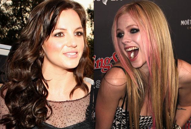 29-letnia Britney Spears i młodsza o trzy lata Avril Lavigne /Getty Images/Flash Press Media