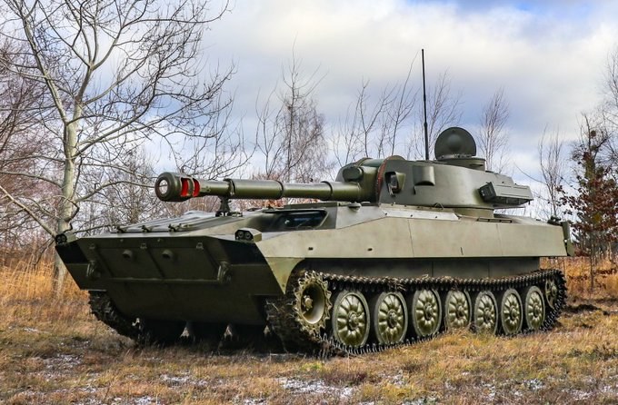 2S1 Goździk to obecnie jedna z najpopularniejszych artylerii samobieżnych wojny w Ukrainie /Ukrmilitary English /Twitter