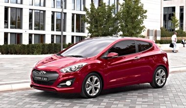 3-drzwiowy Hyundai i30 w Paryżu