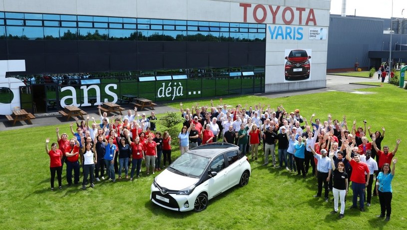 3-milionowa Toyota Yaris /Informacja prasowa