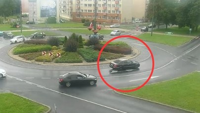 3 tys. zł mandatu i 10 pkt karnych dla kierowcy mercedesa. Naganny manewr [FILM]