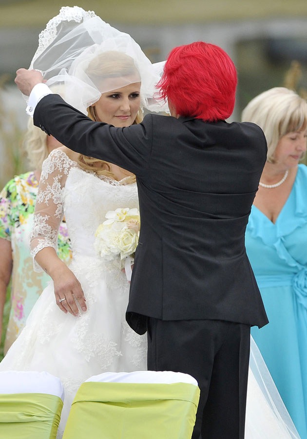 30 czerwca Michał i Dominika ślubowali sobie miłość, wierność i uczciwość małżeńską /Michał Baranowski /AKPA
