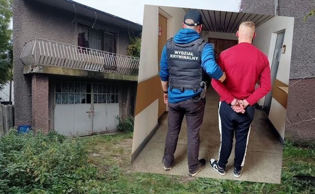 30-latek może trafić na 10 lat do więzienia /Łódzka policja /Policja