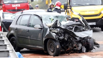 30 osób zginęło na drogach podczas długiego weekendu