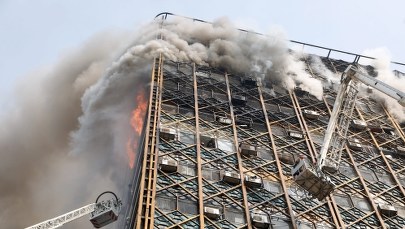 30 osób zginęło pod gruzami wieżowca w Teheranie