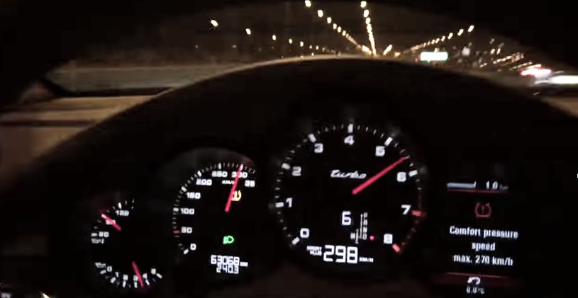 300 km/h na zbyt niskim ciśnieniu /Informacja prasowa