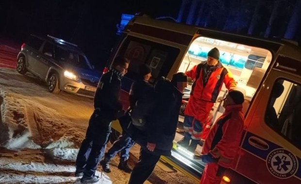 31-latek po kłótni z partnerką wyszedł z domu do lasu i zabłądził