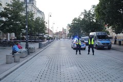 31-latek przyniósł pocisk na Krakowskie Przedmieście