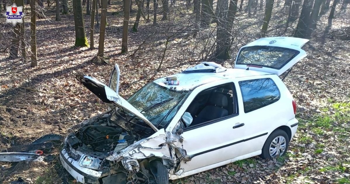 31-letni Ukrainiec miał 3 promile. Po zderzeniu uciekła, zostawiając w aucie własnego syna /Policja