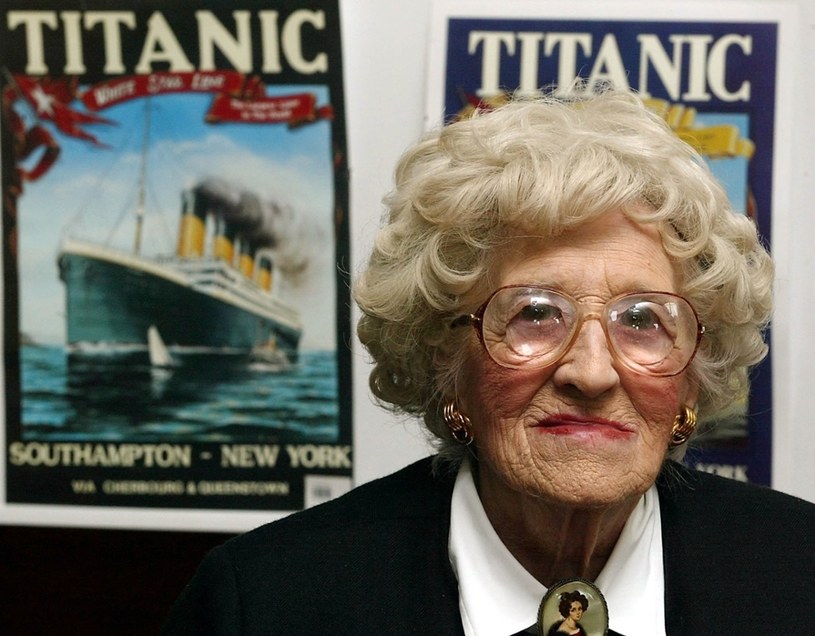 31 maja 2009 roku zmarła ostatnia ocalała pasażerka Titanica - Millvina Dean /East News