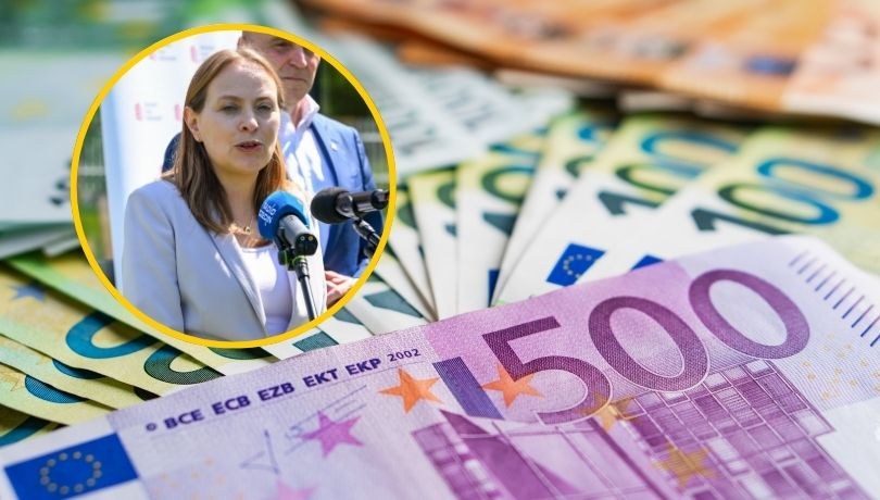31 mld zł z Krajowego Planu Odbudowy trafiło do Polski - poinformowała ministra funduszy i polityki regionalnej Katarzyna Pełczyńska-Nałęcz /PAP/Marcin Bielecki /Shutterstock
