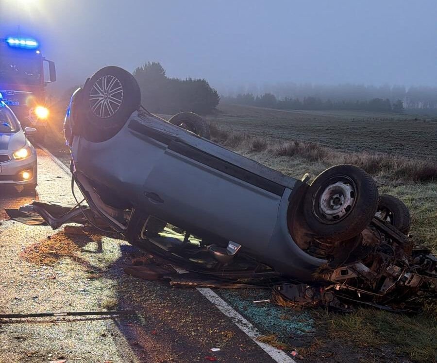 32-letni Kolumbijczyk miał aktywny zakaz prowadzenia pojazdów mechanicznych /Komenda Powiatowa Policji w Bytowie /Facebook