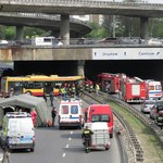 32 osoby w szpitalu po wypadku autobusu w Warszawie