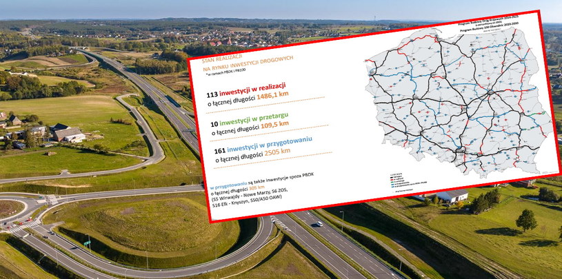 322 km nowych dróg otrzymali do dyspozycji kierowcy w 2022 roku /GDDKiA