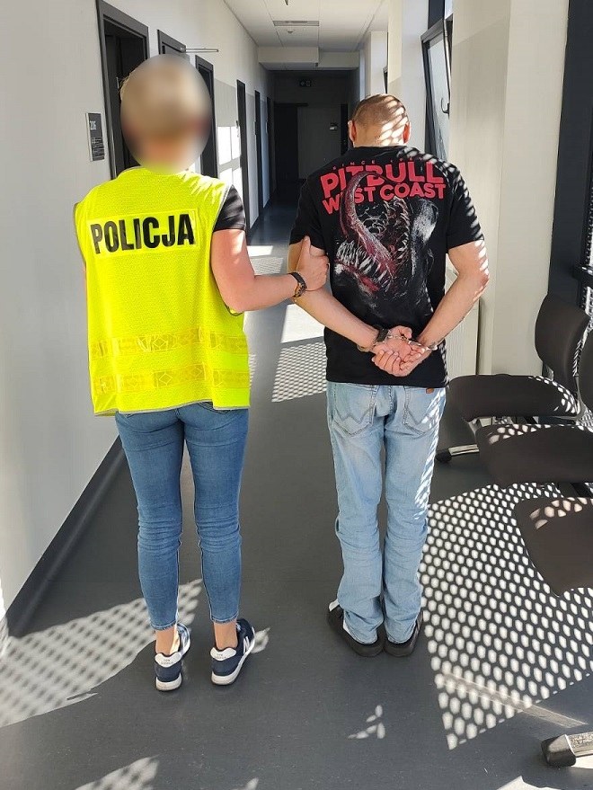 35-latek został zatrzymany /Policja Łódź /Policja