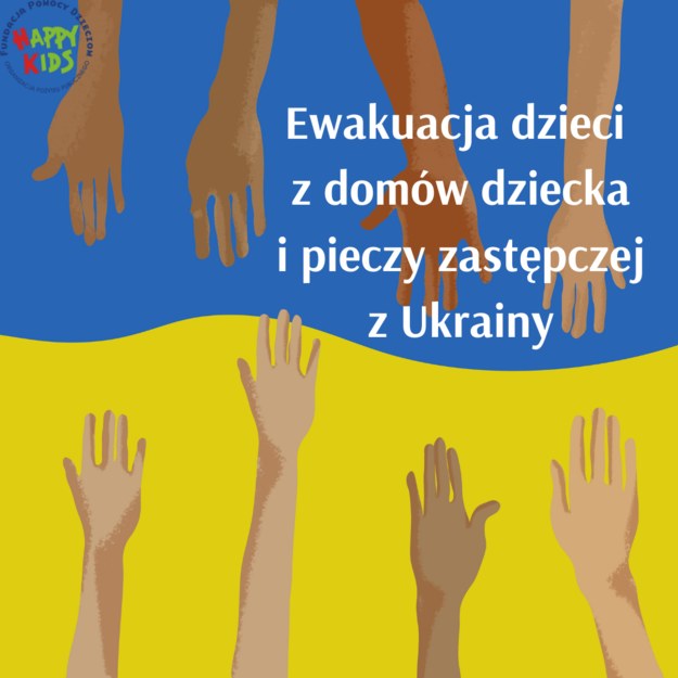 35 podopiecznych ukraińskich domów dziecka jest już w Łodzi /Fundacja Happy Kids /