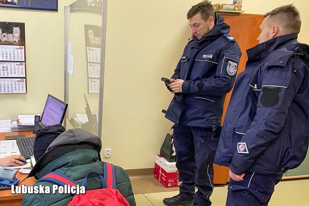 36-latek został spisany i przewieziony do noclegowni /Policja Lubuska /Policja