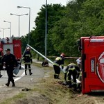 38 osób rannych w wypadku Polskiego Busa. Kierowca odwrócił się do pasażerki