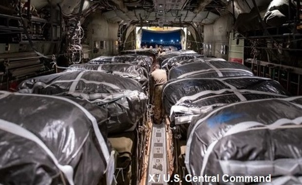 38 tys. posiłków dla Strefy Gazy. Pierwsza taka pomoc ze strony USA