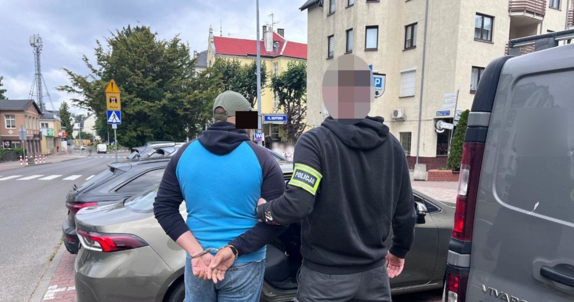 39-latek po zatrzymaniu przez funkcjonariuszy z warszawskiej Woli. / KOMENDA STOŁECZNA POLICJI /INTERIA.PL