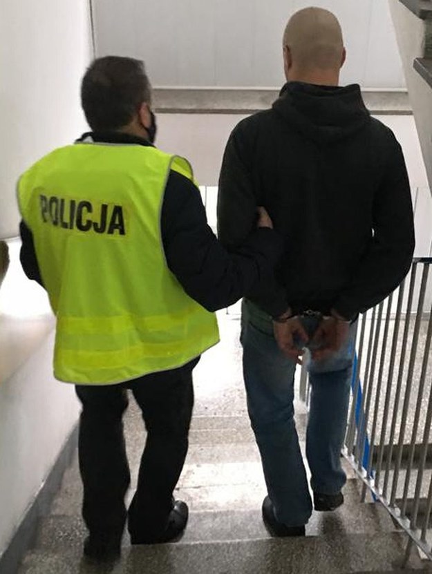 39-latek został zatrzymany /KPP Sieradz /Policja