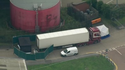 39 osób zamarzło w ciężarówce. Kierowca zostanie wydany Brytyjczykom